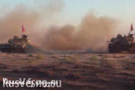 ДНР: танковый батальон «Дизель» рвется в бой (ВИДЕО)