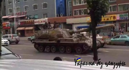 В приграничных с КНДР китайских городах заметили танки