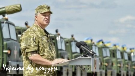 Порошенко строит новые наполеоновские планы против Донбасса
