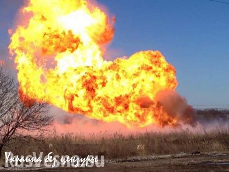 Характер повреждений на газопроводе под Ровеньками указывает на действия украинских ДРГ  (ВИДЕО)