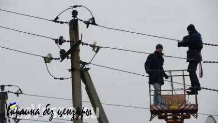 В результате обстрелов ВСУ Белая Каменка, Логвиново, Спартак и 9 других н.п. ДНР остались без электроэнергии
