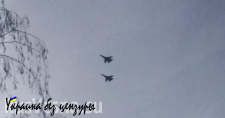 Воздушная тревога: бойцы «АТО» в панике — в небе над Луганском «российские истребители»