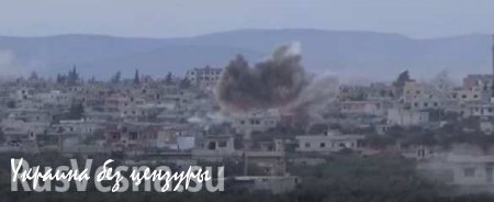 Лики войны — террористы обстреливают позиции правительственных войск в Сирии (новое ВИДЕО)