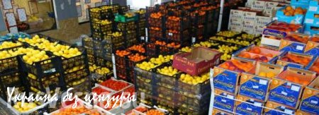 Из Крыма на Украину возвращено более 700 тонн овощей и фруктов