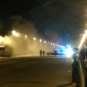 В Киеве на мосту Патона взорвался мусоровоз (ФОТО+ВИДЕО)