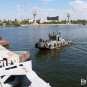 В Николаеве не смогли развести мост для прохождения украинских боевых кораблей (ФОТО, +ВИДЕО)