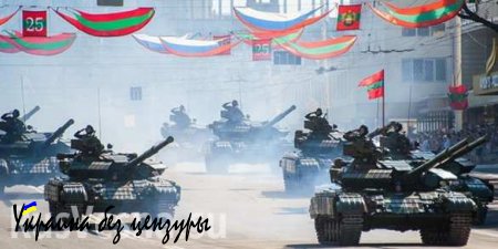 В Тирасполе прошел военный парад в честь независимости русского Приднестровья от Молдавии (ФОТО+ВИДЕО)