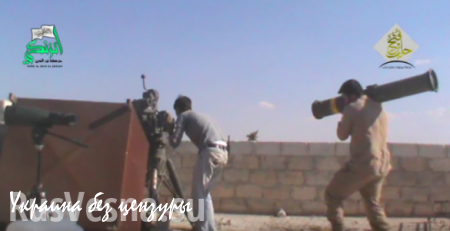 Обстрел позиций сирийских войск исламскими боевиками — новое видео