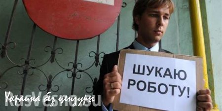 Безработица в Украине достигла наивысшего уровня за все годы