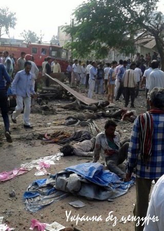 При взрыве в ресторане Индии погибли 89 человек. Фото с места