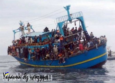 В Средиземном море затонуло судно с мигрантами, десятки погибших