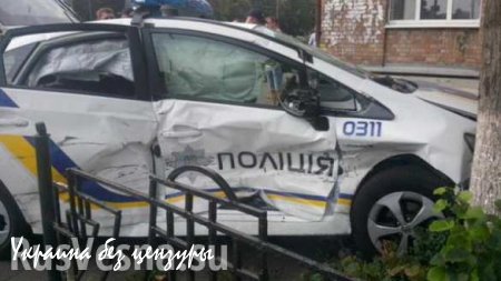 Сотрудники новой украинской полиции разбили почти 30 машин — официальный ответ
