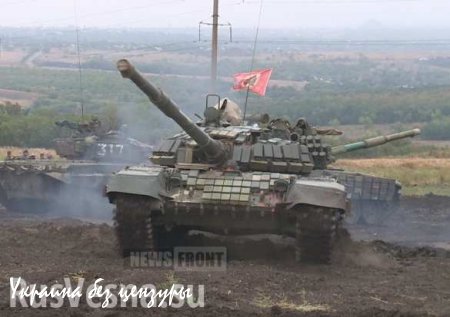 Танковый биатлон в ДНР (ВИДЕО)