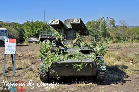 Фоторепортаж: Учения подразделений ПВО Минобороны ДНР