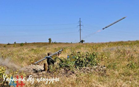 Фоторепортаж: Учения подразделений ПВО Минобороны ДНР