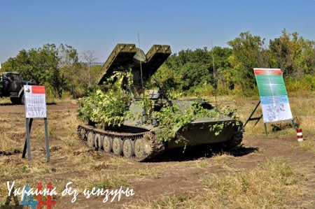 Фоторепортаж: Учения подразделений ПВО Минобороны ДНР