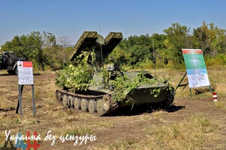 Фоторепортаж: Учения подразделений ПВО Минобороны ДНР