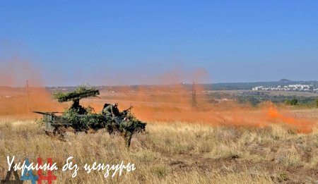 Фоторепортаж: Учения подразделений ПВО Минобороны ДНР