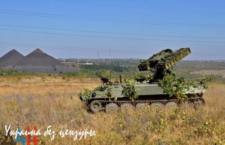 Фоторепортаж: Учения подразделений ПВО Минобороны ДНР