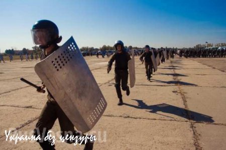 Нацгвардия Украины экстренно готовится разгонять Майдан (ФОТО)