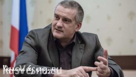 Аксенов: Блокада полностью вытеснит украинские товары из Крыма