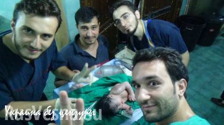 В Сирии родилась девочка с осколком снаряда в голове (ФОТО,ВИДЕО)