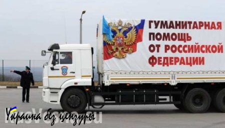 В МЧС завершили формирование 39-го гуманитарного конвоя для Донбасса