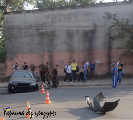 В Одессе пьяные военные сбили женщину (ФОТО)