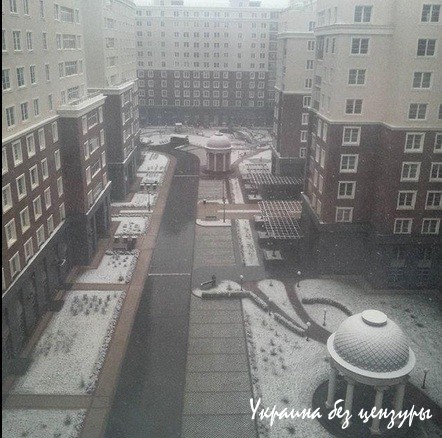 Анимальное количество снега в Москве 