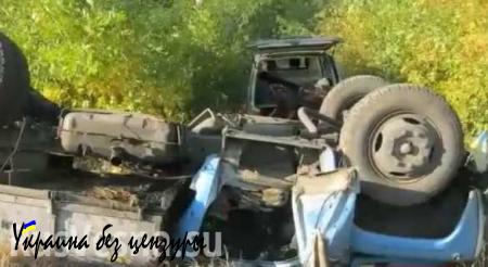 Возле Горловки подорвался на фугасе грузовик с «АТОшниками»