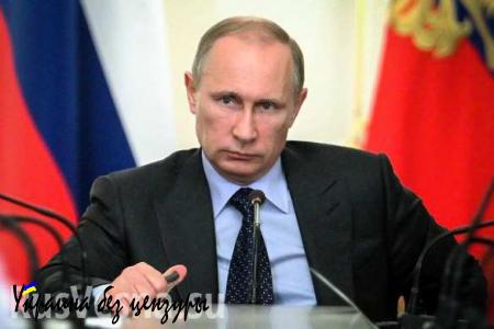 Путин: данные о гражданских жертвах появились до ударов ВКС РФ в Сирии