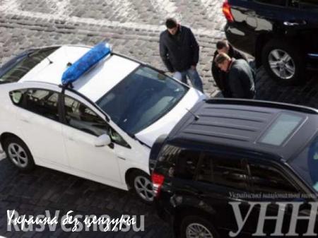 В центре Киева произошло ДТП с участием полицейских