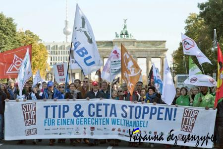 Берлин протестует против торговли с США