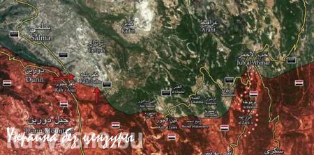 Сирия: тяжелые бои идут за Джуб аль-Ахмар (ВИДЕО, карта)