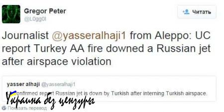СЕНСАЦИЯ: Российский МиГ-29 в Сирии был сбит прямым попаданием из Twitter’a