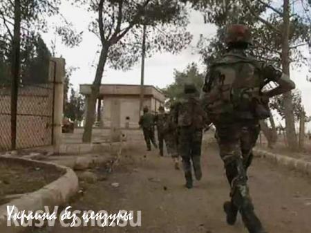Сирийский спецназ зачищает города от боевиков: кадры уличных боев (ВИДЕО)