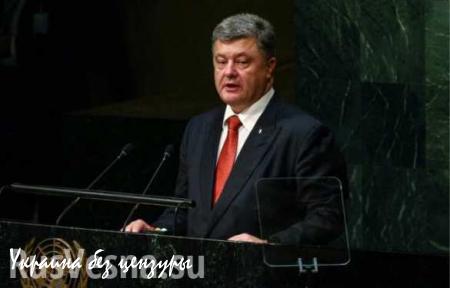 Молчание Порошенко: комичное видео Анатолия Шария о выступлении президента Украины в ООН (ВИДЕО)