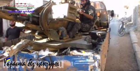 «Аллах Акбар! Все в дыму...» — бой террористов с правительственными войсками Сирии под Хамой (ВИДЕО, ПЕРЕВОД)
