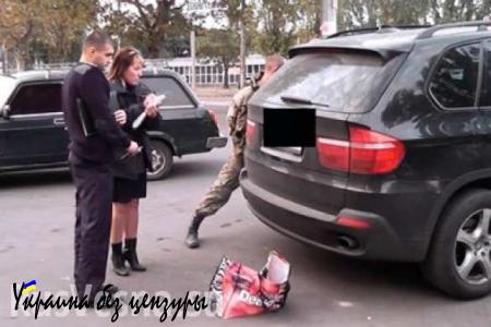 В Николаеве на рынке задержан военнослужащий ВСУ с гранатой в руках и сумкой боеприпасов, милиция оцепила территорию (ФОТО, ВИДЕО)