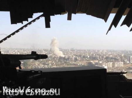 СРОЧНО: Правительственные войска начали штурм района Джобар в Дамаске (ФОТО)