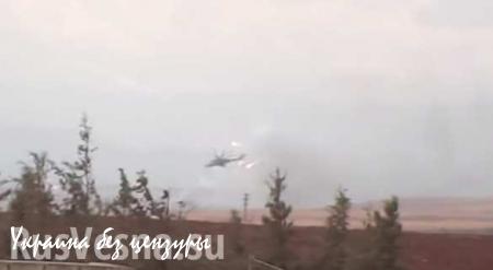 Паника у сирийских террористов: российская авиация наносит удары под Хамой (ВИДЕО, перевод)