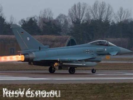 Истребитель НАТО развалился перед взлетом в Эстонии
