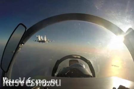 Новейшие Су-35 отработали воздушный бой над Курилами: кадры из кабины (ВИДЕО)