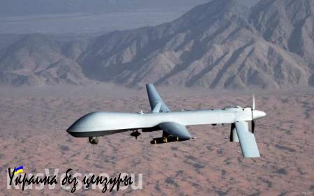В сети появились кадры с места крушения дрона, сбитого ВВС Турции