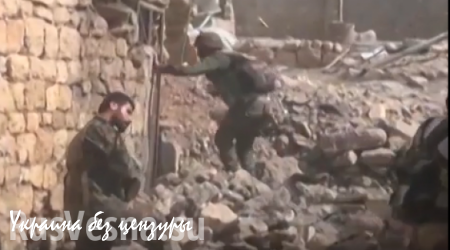 Уличные бои сирийской армии за Кафер-Нбуду (ВИДЕО)