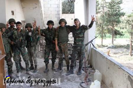 Что изменилось в действиях Сирийской армии?