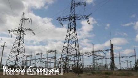 Укрэнерго: электроснабжение Крыма осуществляется без ограничений