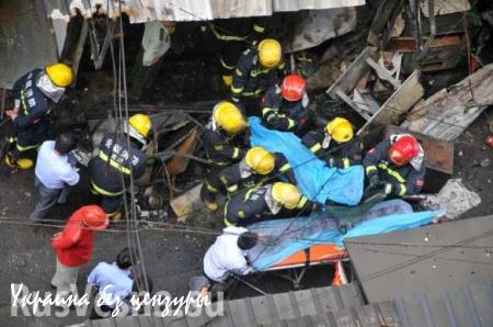 В Китае в результате взрыва на химическом заводе 9 человек пропали без вести