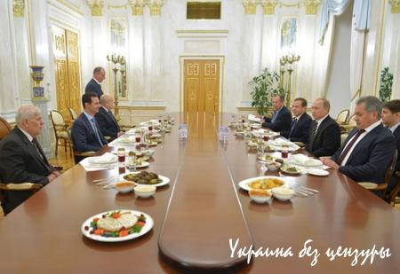 Путин отобедал с Асадом, а Ющенко надел очки хипстера: фото дня