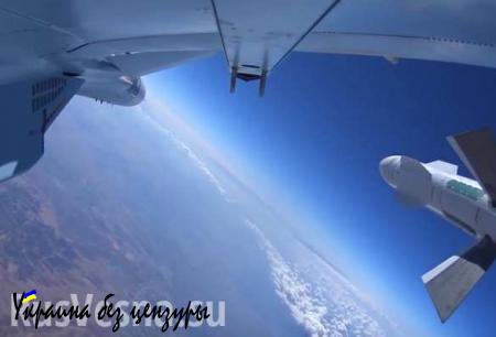 Работа российской авиации в Сирии — зрелищные кадры от Минобороны РФ (ВИДЕО)